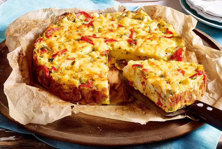 Herzhafter Blumenkohlkuchen Rezept