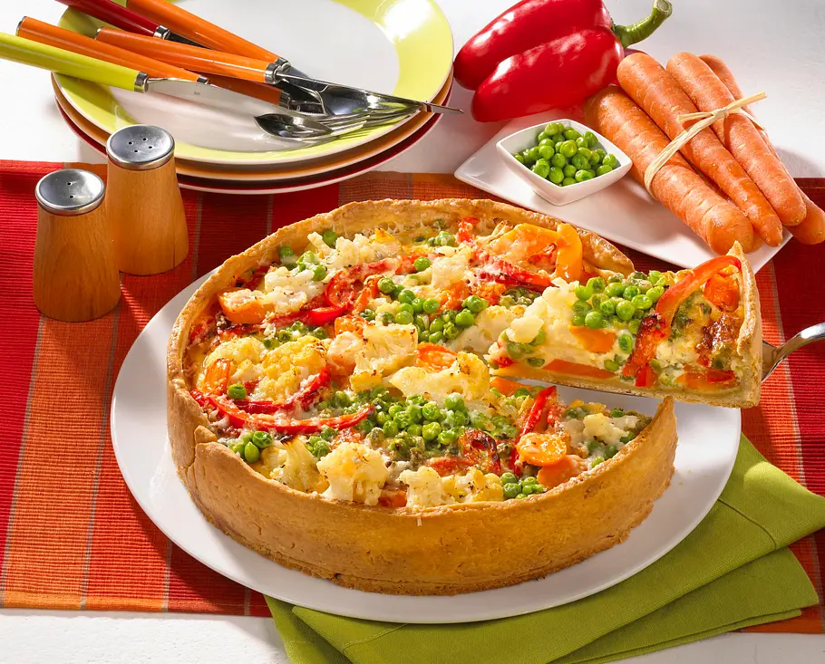 Herzhafter Gemüsekuchen Rezept Herzhafter Gemüsekuchen Rezept