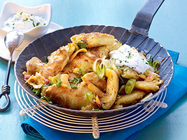 Herzhafter Kaiserschmarrn Rezept Herzhafter Kaiserschmarrn Rezept