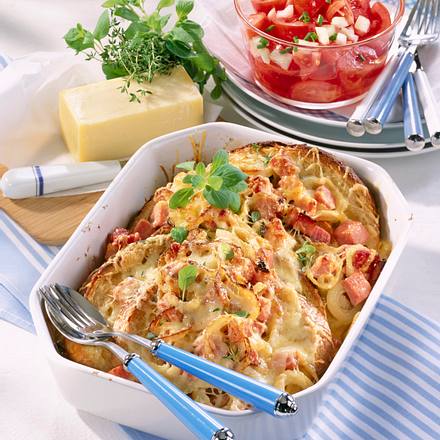 Herzhafter Ofen-Schlupfer Rezept Herzhafter Ofen-Schlupfer Rezept
