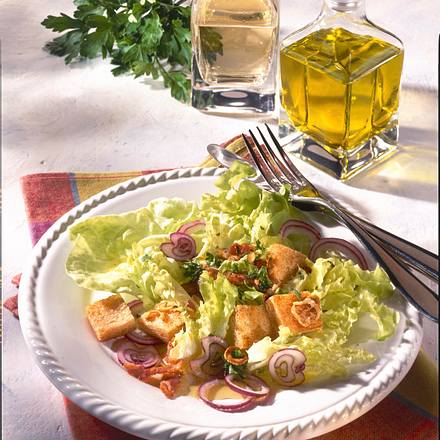 Herzhafter Salat-Teller Rezept Herzhafter Salat-Teller Rezept