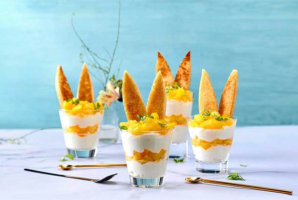 Herzhaftes Hasen-Trifle Rezept
