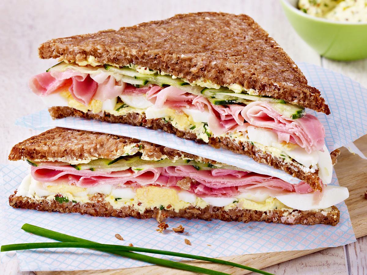 Herzhaftes Schlank-Sandwich Rezept