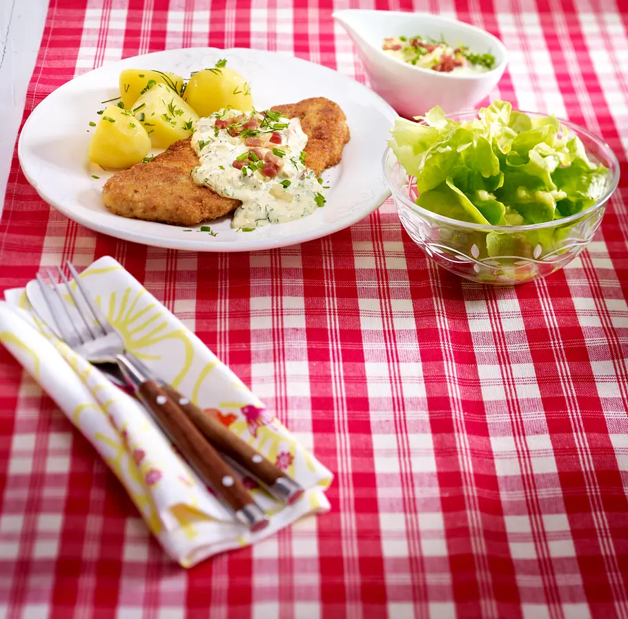 Hessisches Schmandschnitzel Rezept Hessisches Schmandschnitzel Rezept