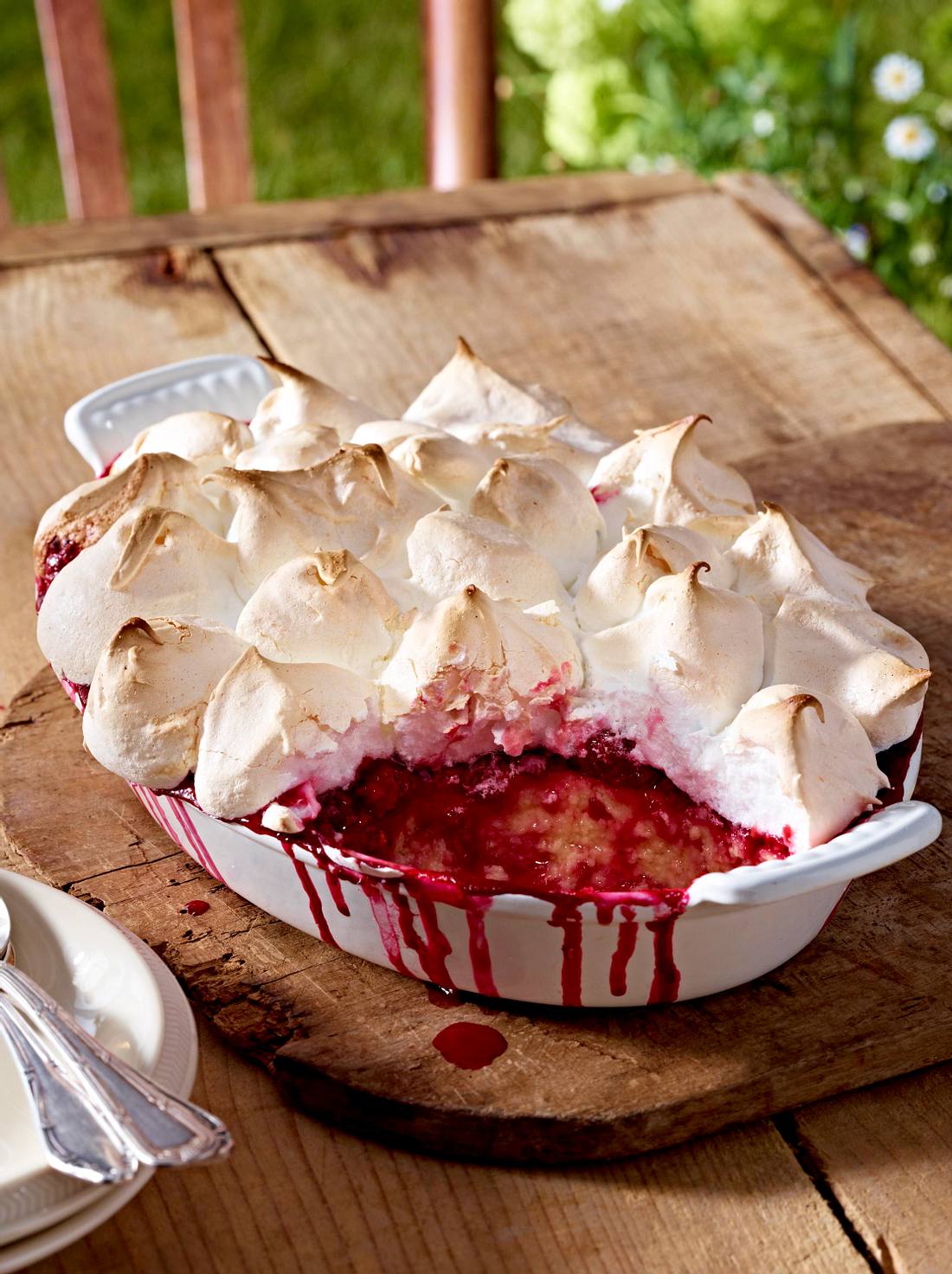 HimbeerBaiserDessert Rezept LECKER