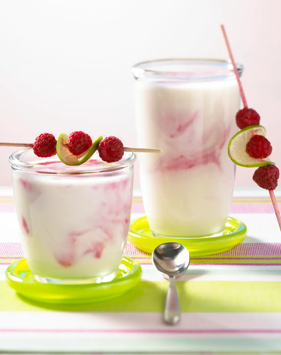 Himbeer-Buttermilch-Getränk Rezept Himbeer-Buttermilch-Getränk Rezept