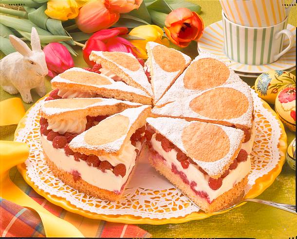 Himbeer-Flügel-Torte Rezept Himbeer-Flügel-Torte Rezept