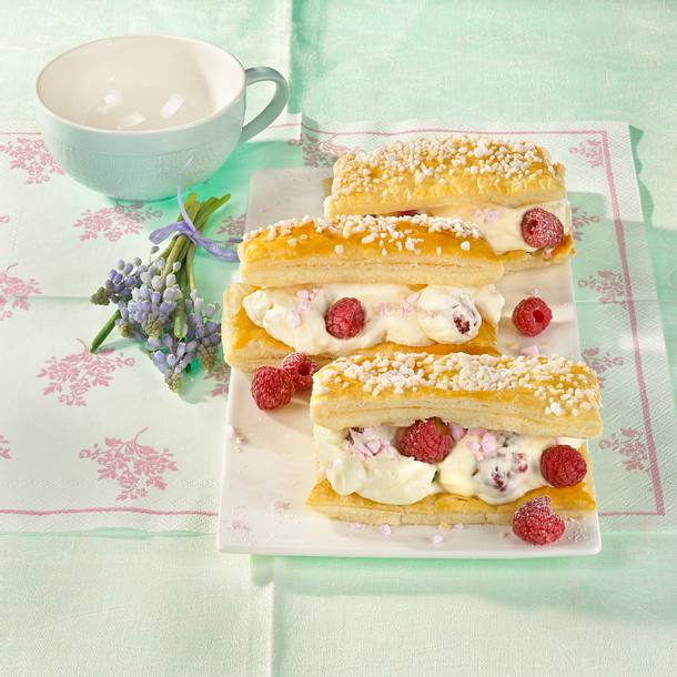 Himbeer-Friesenblechkuchen Rezept
