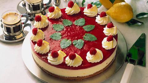 Himbeer-Frischkäsetorte Rezept - Foto: Neckermann