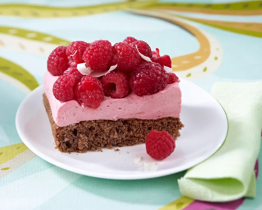 Himbeer-Joghurt-Schnitten Rezept Himbeer-Joghurt-Schnitten Rezept