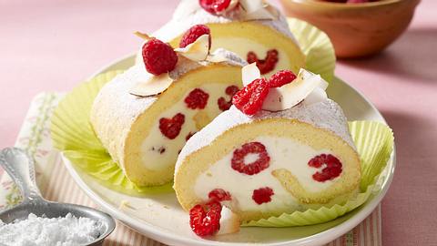 Himbeer-Kokos-Rolle Rezept - Foto: House of Food / Bauer Food Experts KG
