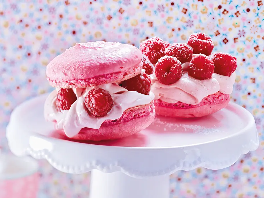 Himbeer-Macarons Rezept Himbeer-Macarons Rezept