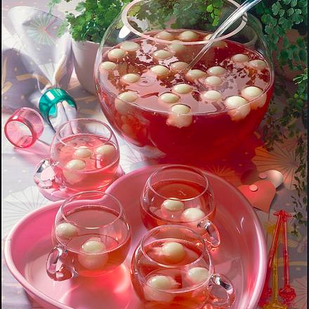 Himbeer-Melonenbowle Rezept Himbeer-Melonenbowle Rezept