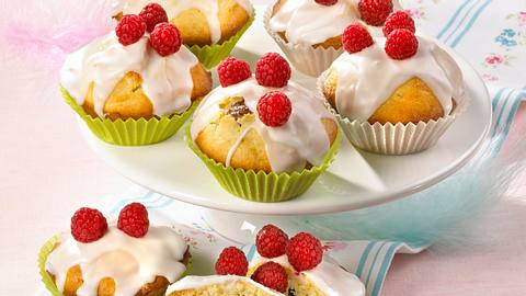 Himbeer-Muffins mit Zuckerguss Rezept - Foto: Först, Thomas