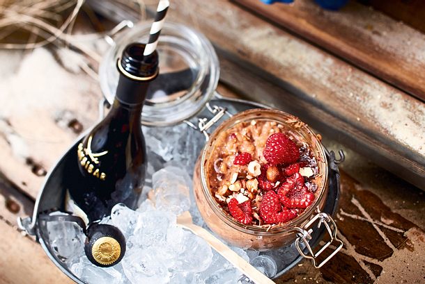 Himbeer-Nougat-Plaisir Rezept Himbeer-Nougat-Plaisir Rezept