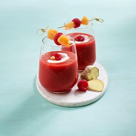 Himbeer-Papaya-Drink Rezept Himbeer-Papaya-Drink Rezept