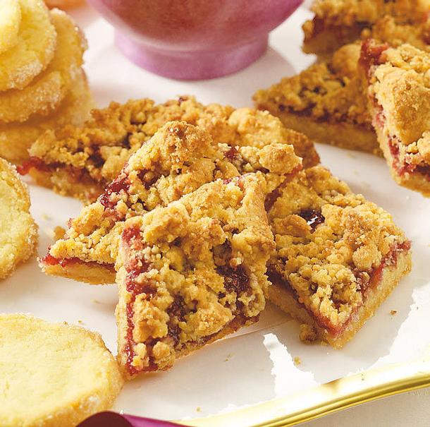 Himbeer-Prassel-Plätzchen Rezept Himbeer-Prassel-Plätzchen Rezept