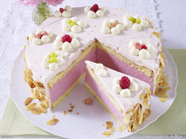 Himbeer Quark Sahne Torte Rezept Lecker