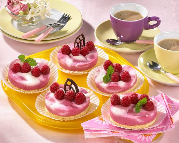 Himbeer-Sahne-Schnitten (Diabetiker) Rezept