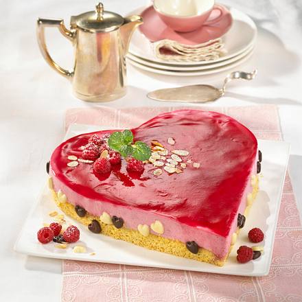 Himbeer-Sahneherz Rezept Himbeer-Sahneherz Rezept