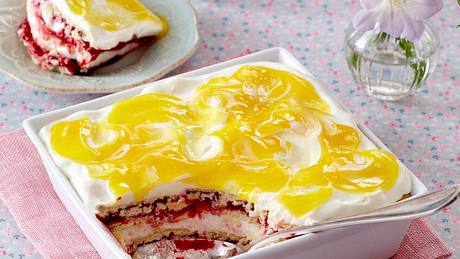 Himbeer-Schmand-Lasagne mit Lemon Curd Rezept - Foto: House of Food / Bauer Food Experts KG