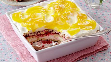 Himbeer-Schmand-Lasagne mit Lemon Curd Rezept - Foto: House of Food / Bauer Food Experts KG