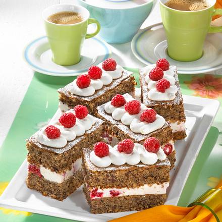 Himbeer-Schnitten Rezept
