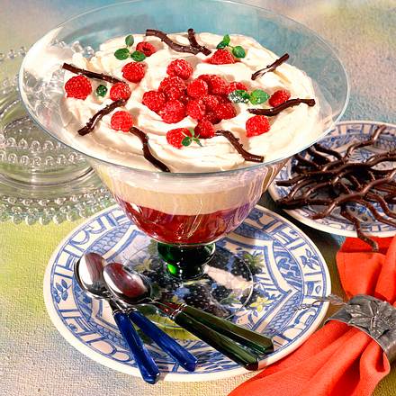 Himbeer-Vanillepudding-Schichtspeise Rezept Himbeer-Vanillepudding-Schichtspeise Rezept