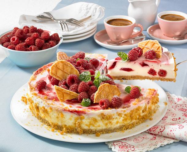 Himbeer-Waffeltorte Rezept