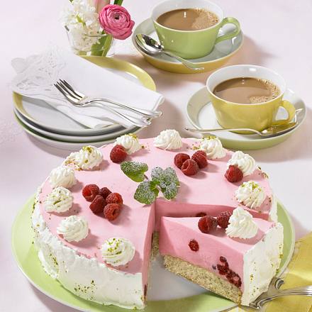Himbeerbiskuit-Torte Rezept Himbeerbiskuit-Torte Rezept