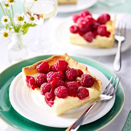 Himbeertarte mit Zitronencreme Rezept Himbeertarte mit Zitronencreme Rezept