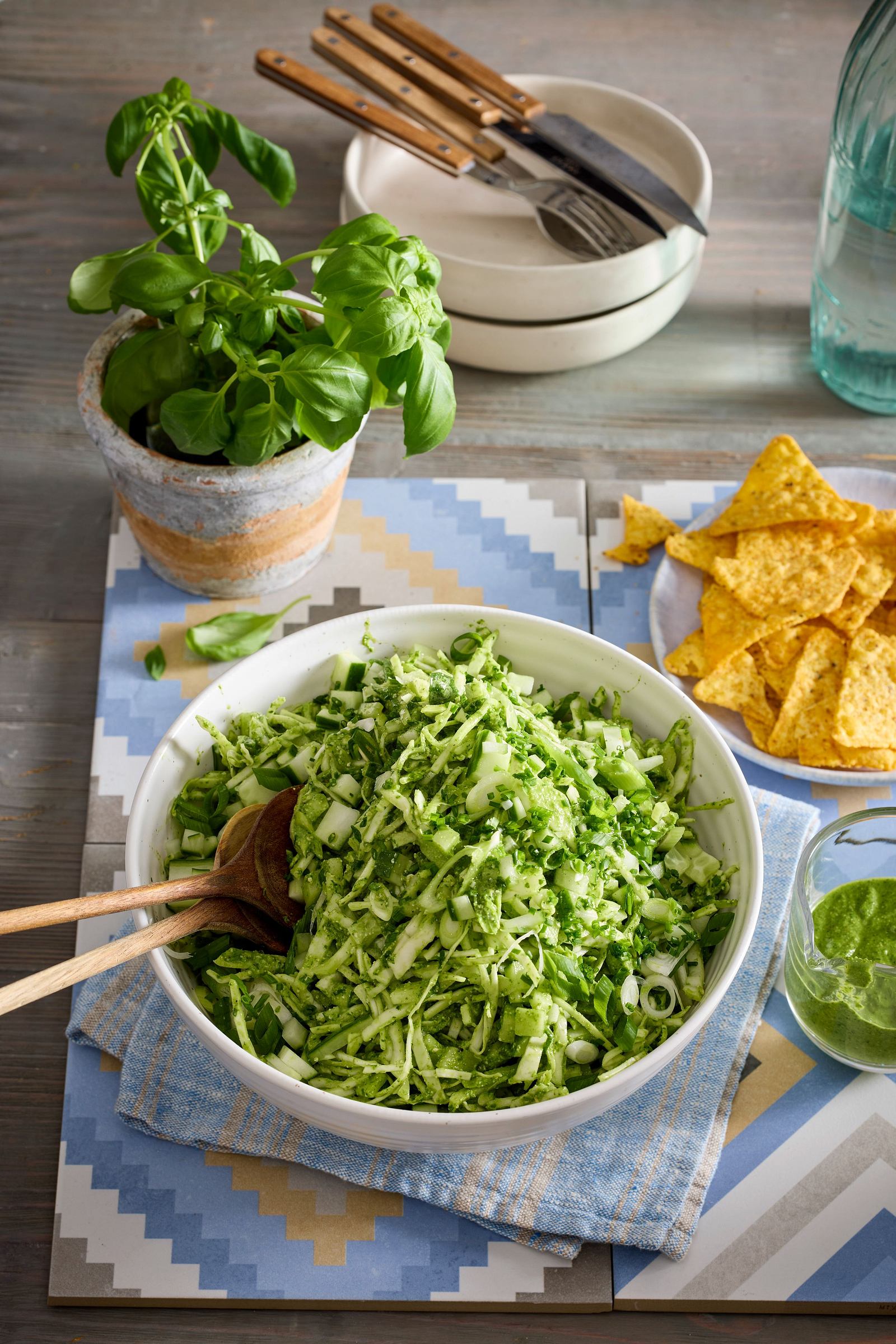 Grüner Salat zum Grillen Rezept | LECKER