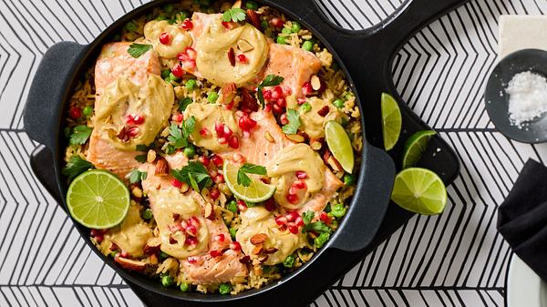 1001-Risi-Bisi-Mix mit Lachs Rezept - Foto: House of Food / Bauer Food Experts