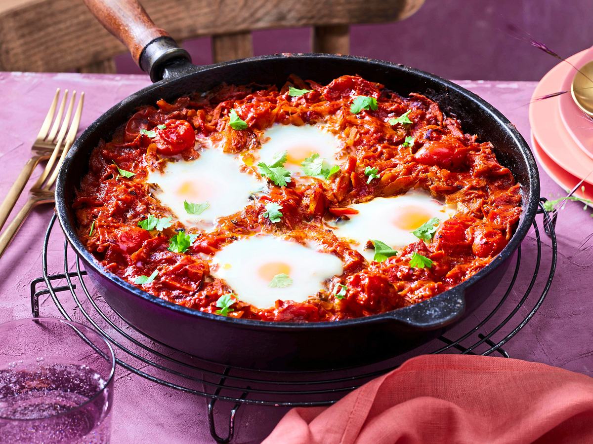 Hokkaido-Shakshuka Rezept