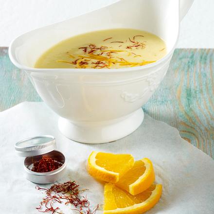 Hollandaise mit Safran und Orange Rezept Hollandaise mit Safran und Orange Rezept