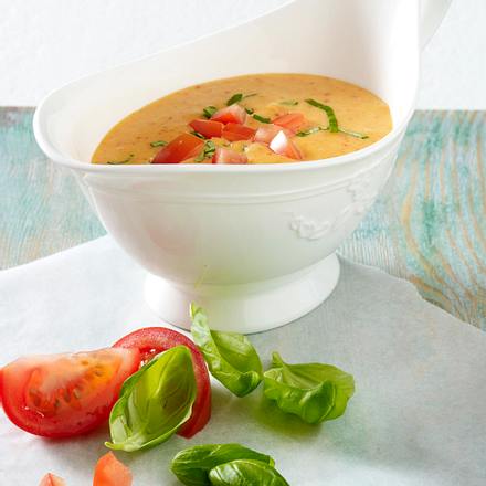 Hollandaise mit Tomaten und Basilikum Rezept
