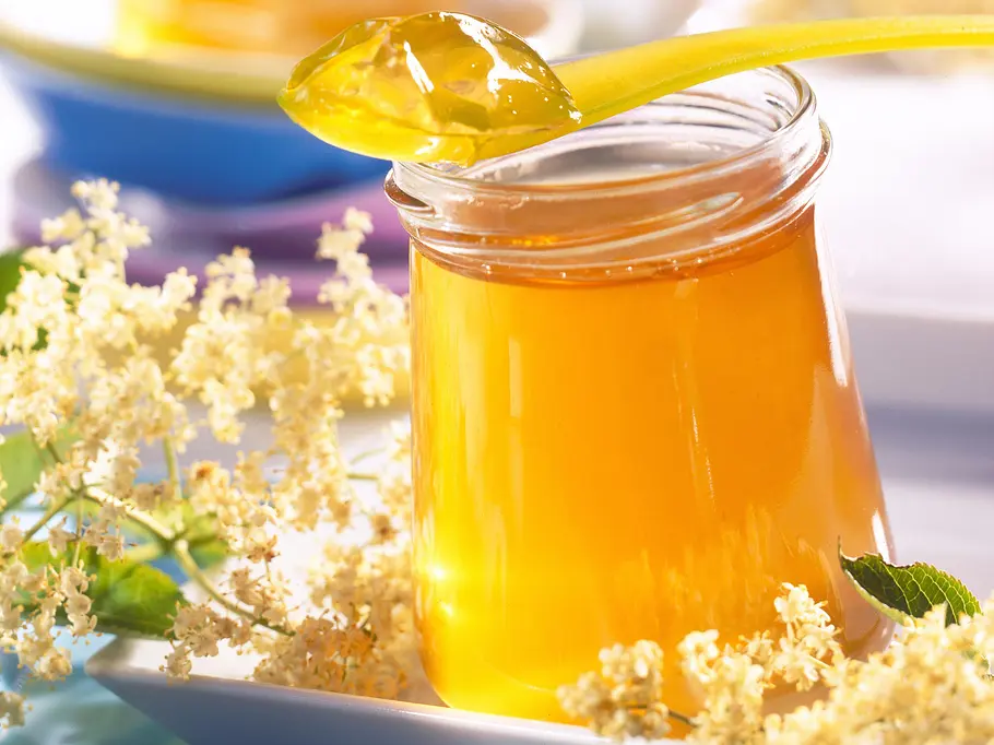 Holunderblütengelee Rezept Holunderblütengelee Rezept