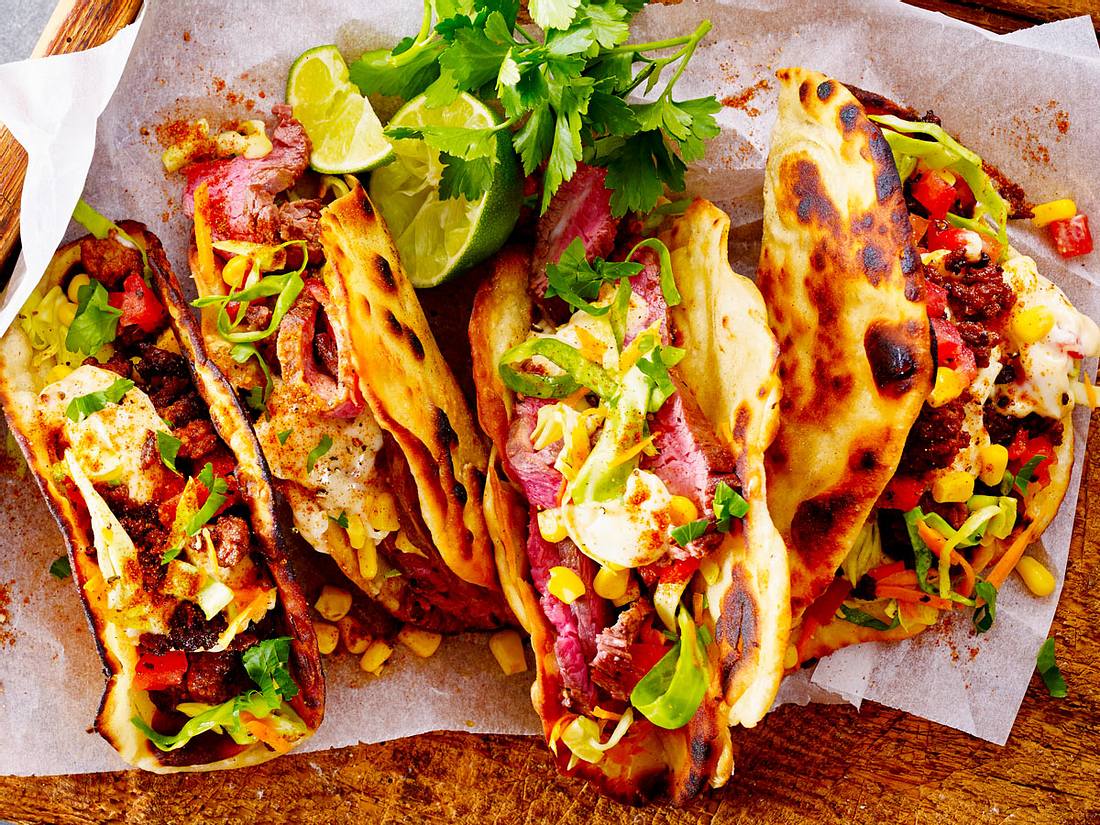 Homemade Tacos mit Spitzkohl-Slaw Rezept