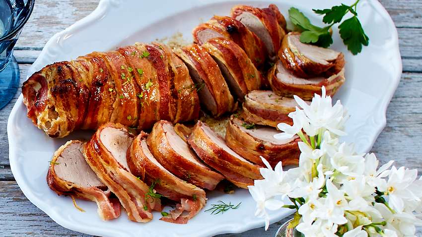 Honig-Bacon-Schweinefilet Rezept - Foto: House of Food / Bauer Food Experts KG