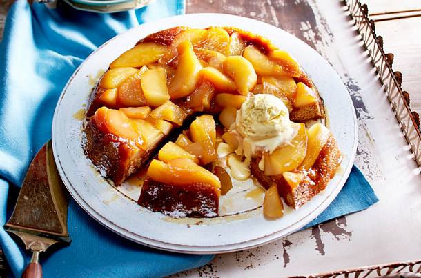 Honigkuchen-Tarte Tatin Rezept