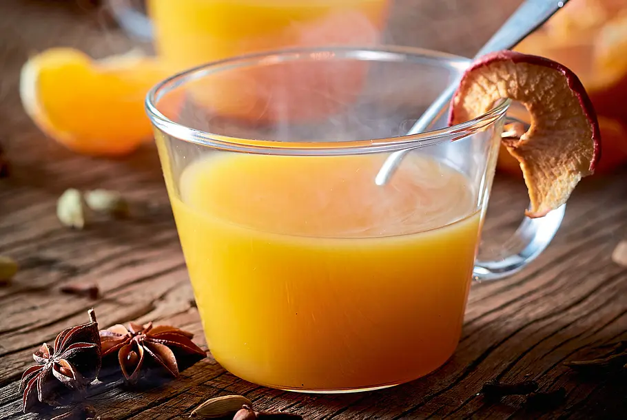 Honigsüßer Mandarinenpunsch Rezept Honigsüßer Mandarinenpunsch Rezept