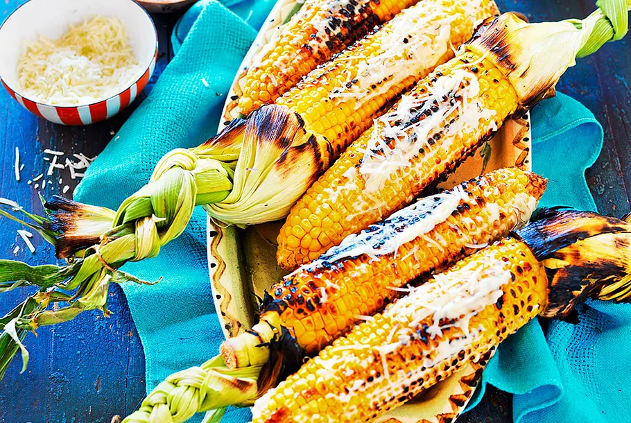Hot Mexonnaise & BBQ-Maiskolben Rezept Hot Mexonnaise & BBQ-Maiskolben Rezept