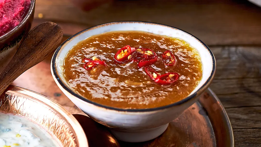 Hot Tangerine (Mandarinendip mit Chili) Rezept - Foto: LECKER @ Bauer Media Group Hot Tangerine (Mandarinendip mit Chili) Rezept - Foto: LECKER @ Bauer Media Group