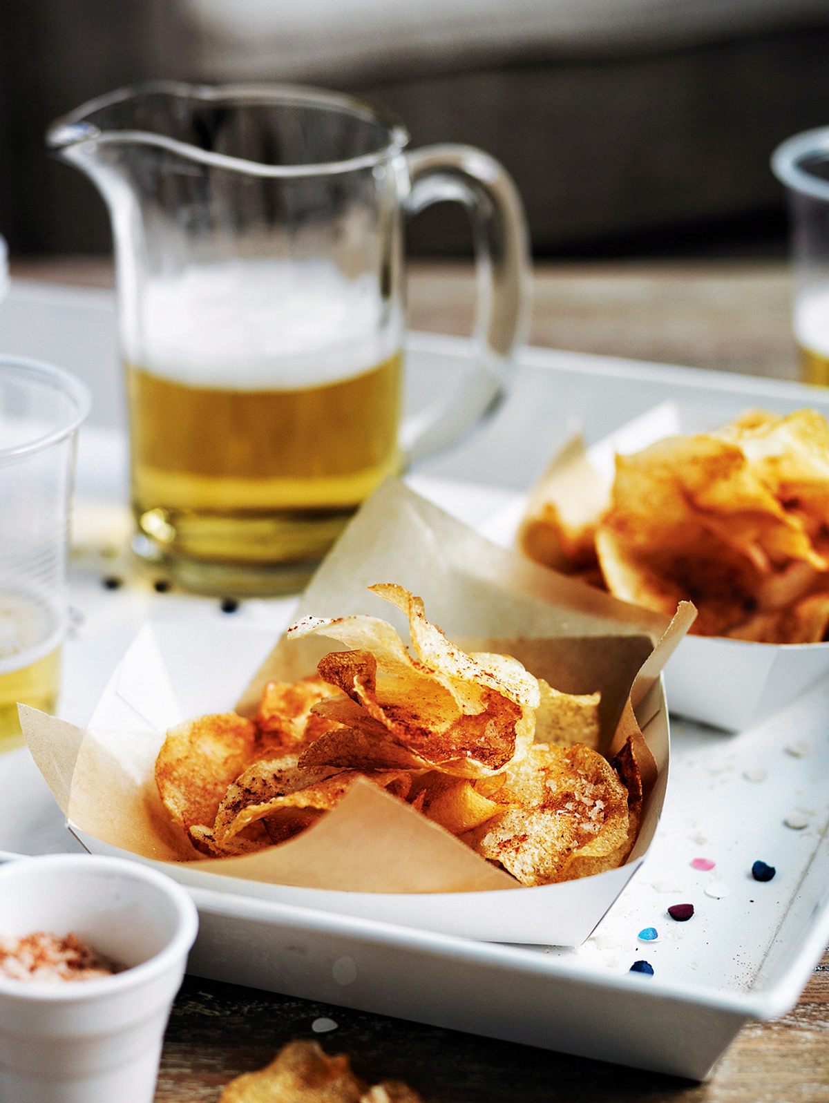 Hot Vinegar Chips Rezept