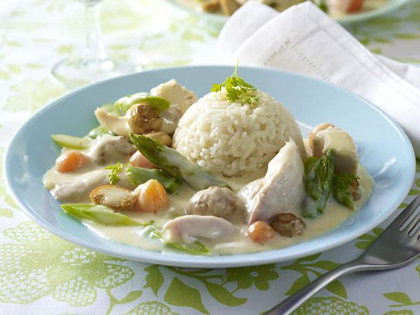 Hühnerfrikassee Rezept