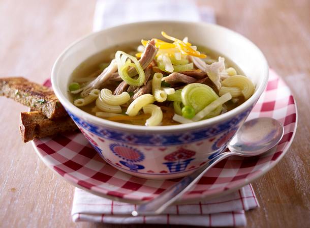 Hühnersuppe mit Nudeln Rezept Hühnersuppe mit Nudeln Rezept