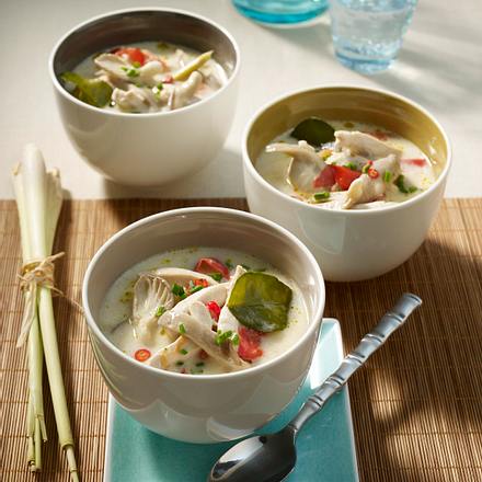 Hühnersuppe mit Zitronengras Rezept Hühnersuppe mit Zitronengras Rezept