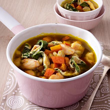 Hühnertopf mit Gartengemüse Rezept