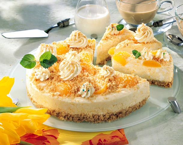 Hüttenkäsemousse-Torte Rezept Hüttenkäsemousse-Torte Rezept