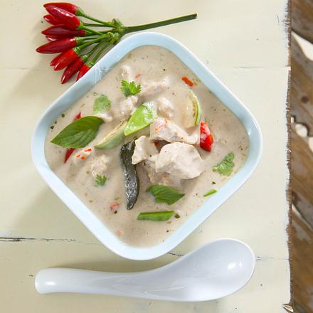Huhn mit rotem Curry Rezept Huhn mit rotem Curry Rezept